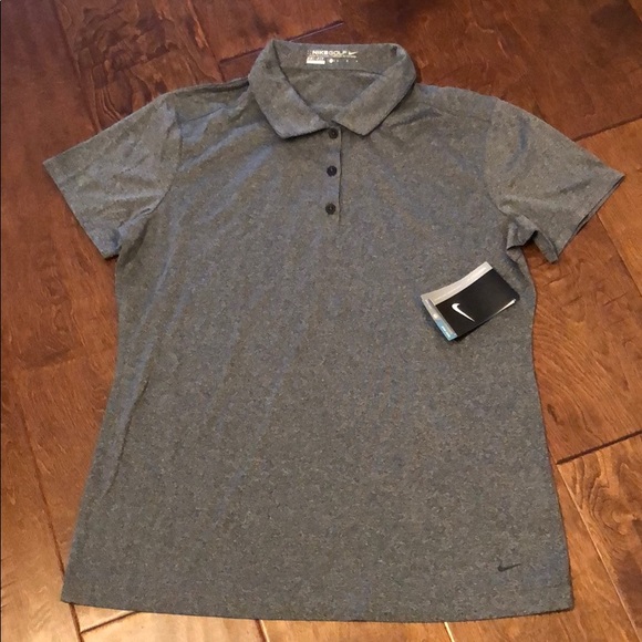 Nike Tops - Nike Women’s Golf Polo, Dri-FIT, Contrast Stitch, Swoosh, EUC